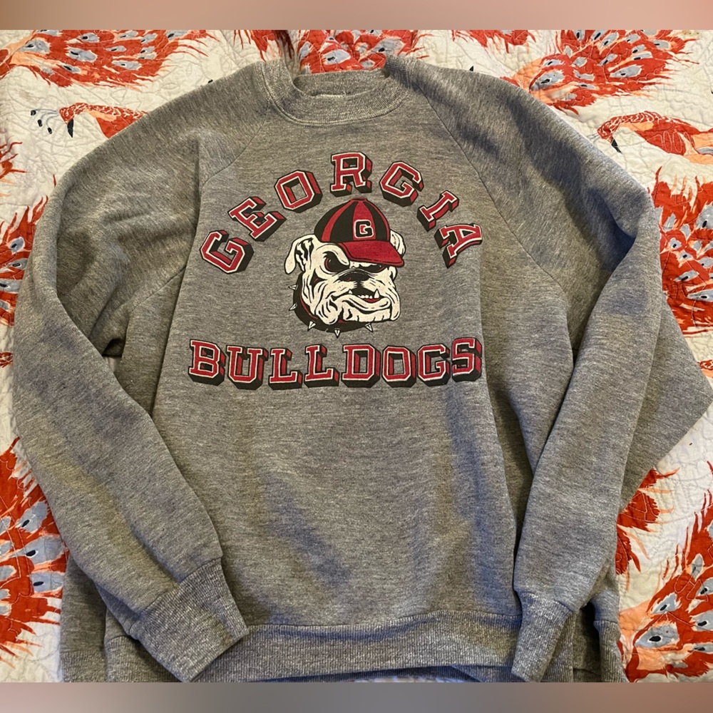 Vintage Sports GA bulldogs sweatshirt